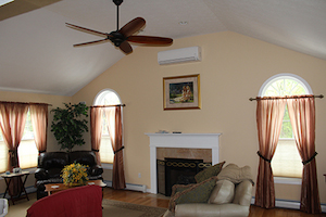 Room with Ductless Mini-Split Photo